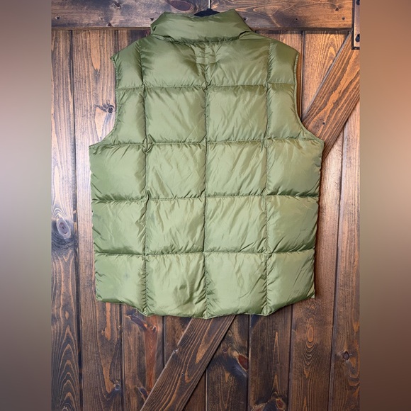Lands' End Puffer Vest Snap-T Down Insulated - Picture 2 of 6